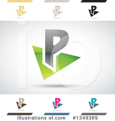 Royalty-Free (RF) Letter P Clipart Illustration by cidepix - Stock Sample #1349369