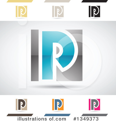 Royalty-Free (RF) Letter P Clipart Illustration by cidepix - Stock Sample #1349373