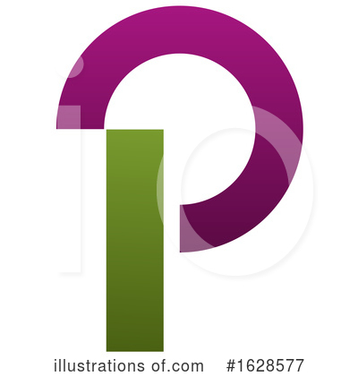 Royalty-Free (RF) Letter P Clipart Illustration by Vector Tradition SM - Stock Sample #1628577