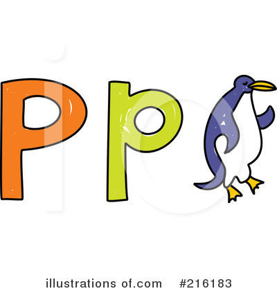 RoyaltyFree RF Letter P Clipart Illustration by Prawny Stock Sample 