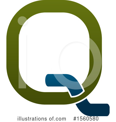 Royalty-Free (RF) Letter Q Clipart Illustration by Vector Tradition SM - Stock Sample #1560580