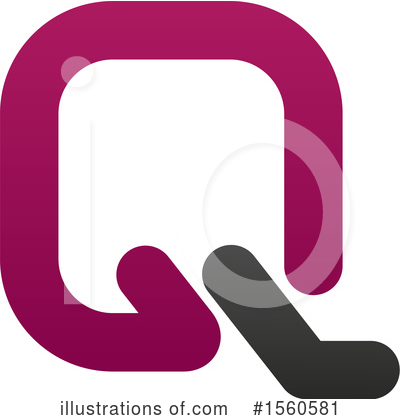 Royalty-Free (RF) Letter Q Clipart Illustration by Vector Tradition SM - Stock Sample #1560581