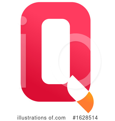 Royalty-Free (RF) Letter Q Clipart Illustration by Vector Tradition SM - Stock Sample #1628514