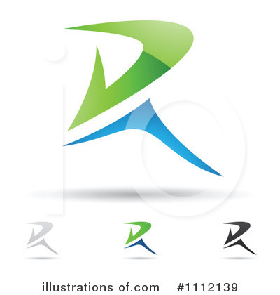 Royalty-Free (RF) Letter R Clipart Illustration by cidepix - Stock Sample #1112139
