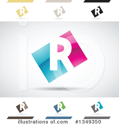 Royalty-Free (RF) Letter R Clipart Illustration by cidepix - Stock Sample #1349350