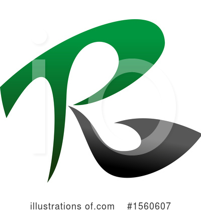Royalty-Free (RF) Letter R Clipart Illustration by Vector Tradition SM - Stock Sample #1560607