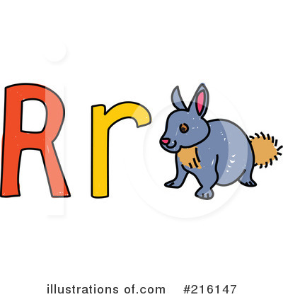 Royalty-Free (RF) Letter R Clipart Illustration by Prawny - Stock Sample #216147