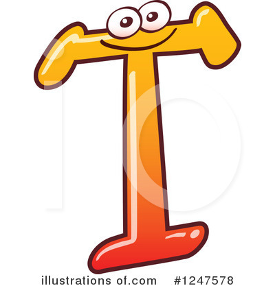 Royalty-Free (RF) Letter T Clipart Illustration by Zooco - Stock Sample #1247578