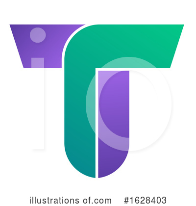 Royalty-Free (RF) Letter T Clipart Illustration by Vector Tradition SM - Stock Sample #1628403