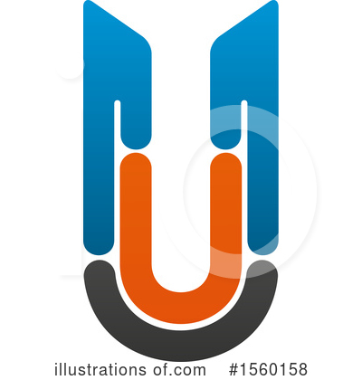 Royalty-Free (RF) Letter U Clipart Illustration by Vector Tradition SM - Stock Sample #1560158