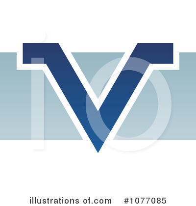 Royalty-Free (RF) Letter V Clipart Illustration by cidepix - Stock Sample #1077085