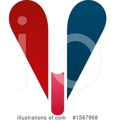 Royalty-Free (RF) Letter V Clipart Illustration by Vector Tradition SM - Stock Sample #1567968