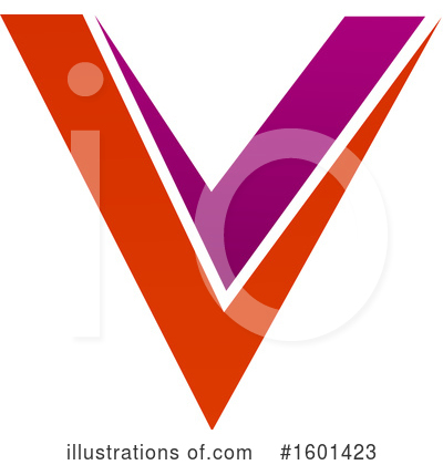 Royalty-Free (RF) Letter V Clipart Illustration by Vector Tradition SM - Stock Sample #1601423
