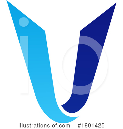 Letter V Clipart #1601425 by Vector Tradition SM