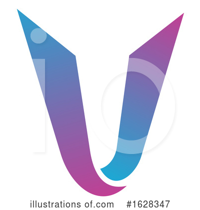 Royalty-Free (RF) Letter V Clipart Illustration by Vector Tradition SM - Stock Sample #1628347
