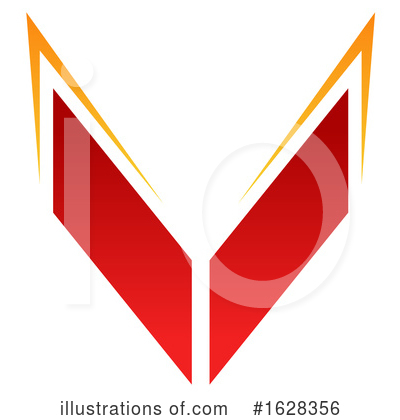 Royalty-Free (RF) Letter V Clipart Illustration by Vector Tradition SM - Stock Sample #1628356