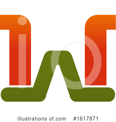 Royalty-Free (RF) Letter W Clipart Illustration by Vector Tradition SM - Stock Sample #1617871