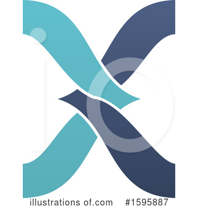 Royalty-Free (RF) Letter X Clipart Illustration by Vector Tradition SM - Stock Sample #1595887