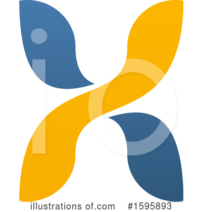 Royalty-Free (RF) Letter X Clipart Illustration by Vector Tradition SM - Stock Sample #1595893
