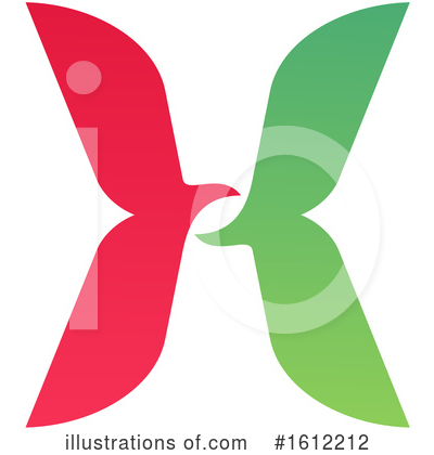 Letter X Clipart #1612212 by Vector Tradition SM