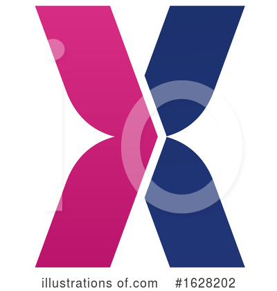 Royalty-Free (RF) Letter X Clipart Illustration by Vector Tradition SM - Stock Sample #1628202