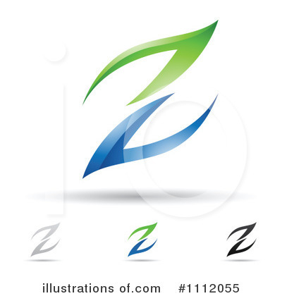 Royalty-Free (RF) Letter Z Clipart Illustration by cidepix - Stock Sample #1112055