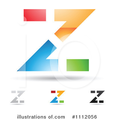 Royalty-Free (RF) Letter Z Clipart Illustration by cidepix - Stock Sample #1112056