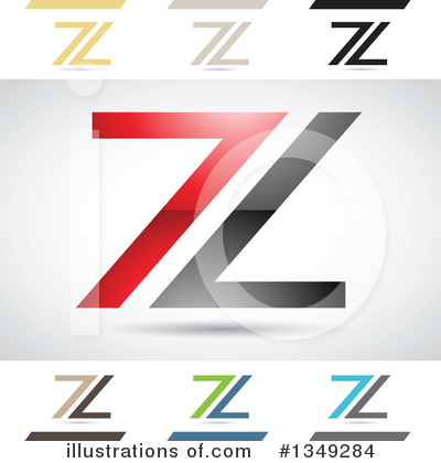 Royalty-Free (RF) Letter Z Clipart Illustration by cidepix - Stock Sample #1349284