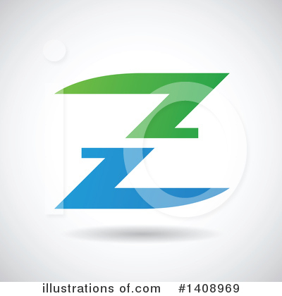 Royalty-Free (RF) Letter Z Clipart Illustration by cidepix - Stock Sample #1408969
