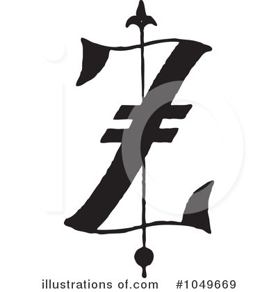 Royalty-Free (RF) Letters Clipart Illustration by BestVector - Stock Sample #1049669