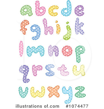 Royalty-Free (RF) Letters Clipart Illustration by yayayoyo - Stock Sample #1074477