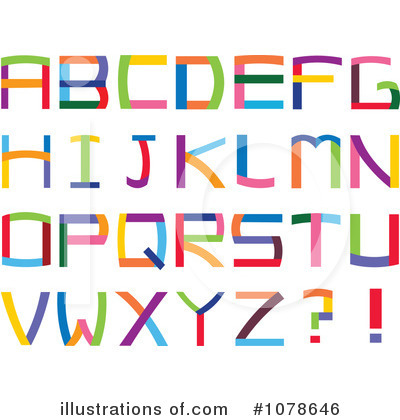 Royalty-Free (RF) Letters Clipart Illustration by yayayoyo - Stock Sample #1078646