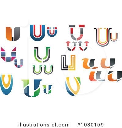 Royalty-Free (RF) Letters Clipart Illustration by Vector Tradition SM - Stock Sample #1080159