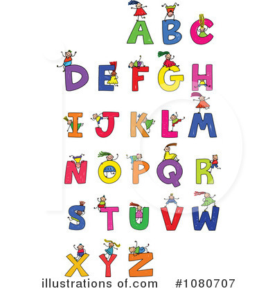 Royalty-Free (RF) Letters Clipart Illustration by Prawny - Stock Sample #1080707