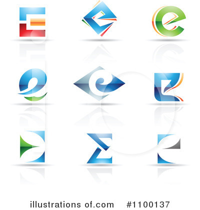 Royalty-Free (RF) Letters Clipart Illustration by cidepix - Stock Sample #1100137