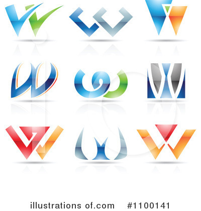 Letter W Clipart #1100141 by cidepix