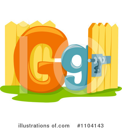 Royalty-Free (RF) Letters Clipart Illustration by BNP Design Studio - Stock Sample #1104143