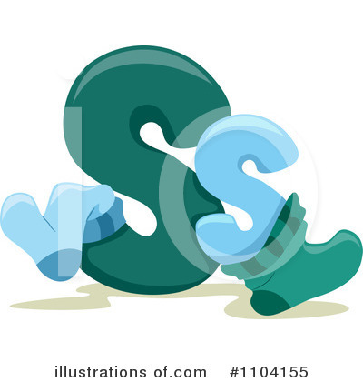 Royalty-Free (RF) Letters Clipart Illustration by BNP Design Studio - Stock Sample #1104155