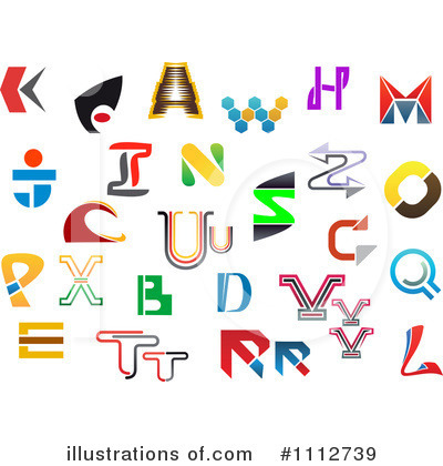 Royalty-Free (RF) Letters Clipart Illustration by Vector Tradition SM - Stock Sample #1112739