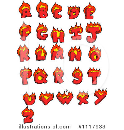 Royalty-Free (RF) Letters Clipart Illustration by lineartestpilot - Stock Sample #1117933