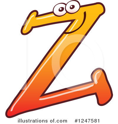Royalty-Free (RF) Letters Clipart Illustration by Zooco - Stock Sample #1247581
