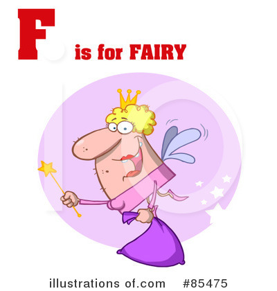 Royalty-Free (RF) Letters Clipart Illustration by Hit Toon - Stock Sample #85475