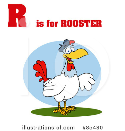 Rooster Clipart #85480 by Hit Toon
