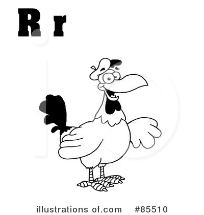 Rooster Clipart #85510 by Hit Toon