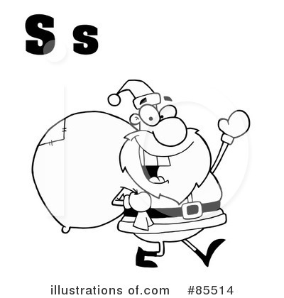 Royalty-Free (RF) Letters Clipart Illustration by Hit Toon - Stock Sample #85514