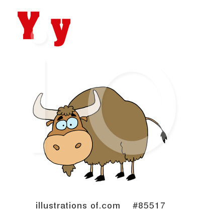 Yak Clipart #85517 by Hit Toon