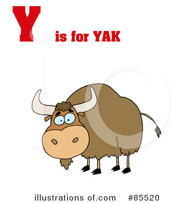 Yak Clipart #85520 by Hit Toon