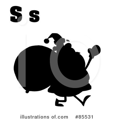 Royalty-Free (RF) Letters Clipart Illustration by Hit Toon - Stock Sample #85531