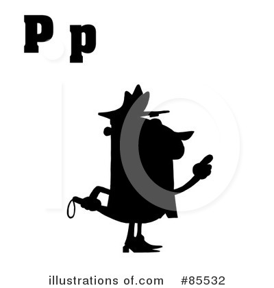 Royalty-Free (RF) Letters Clipart Illustration by Hit Toon - Stock Sample #85532