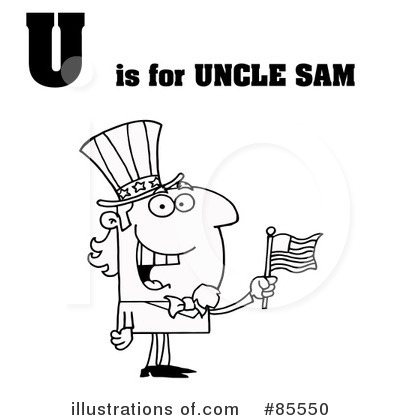 Royalty-Free (RF) Letters Clipart Illustration by Hit Toon - Stock Sample #85550